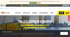 Desktop Screenshot of palletcentrale.nl